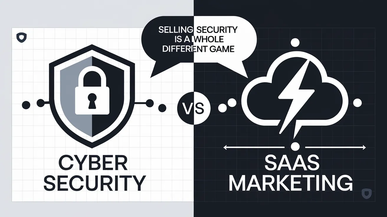 Cybersecurity vs. SaaS Marketing: Why Selling Security Is a Whole Different Game