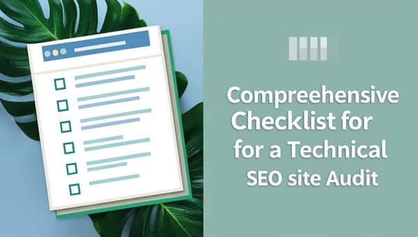 Comprehensive Checklist for a Technical SEO Site Audit