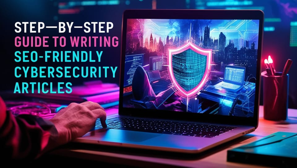 Step-by-Step Guide to Writing SEO-Friendly Cybersecurity Articles