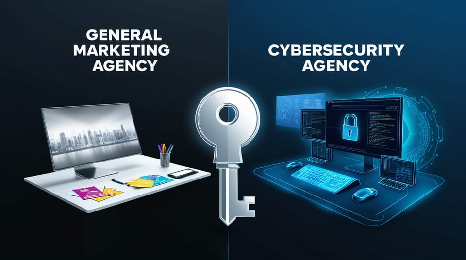 The key differences between a general marketing agency and a cybersecurity-focused one