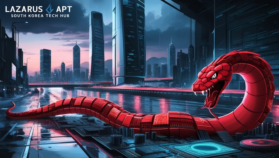 Lazarus APT Targets South Korean Firms