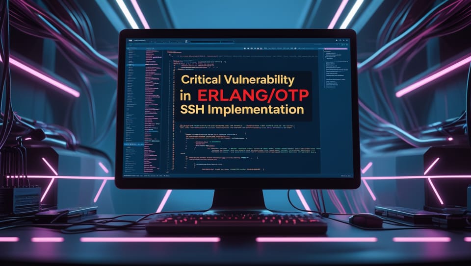 Critical Vulnerability in Erlang/OTP SSH Implementation