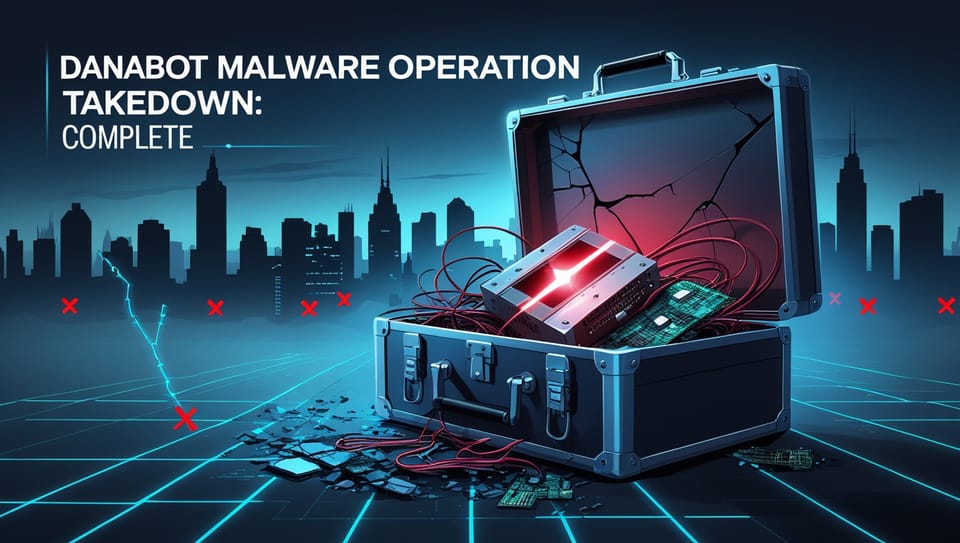 DanaBot Malware Operation Takedown