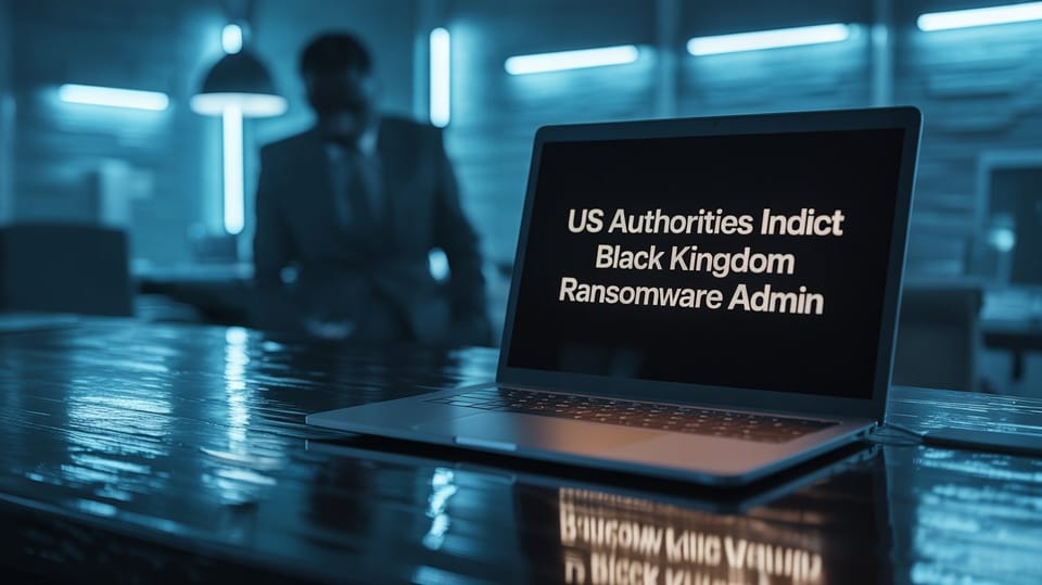 US Authorities Indict Black Kingdom Ransomware Admin